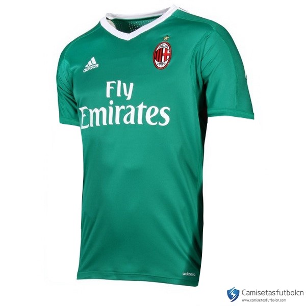Camiseta AC Milan Primera equipo Portero 2017-18 Verde